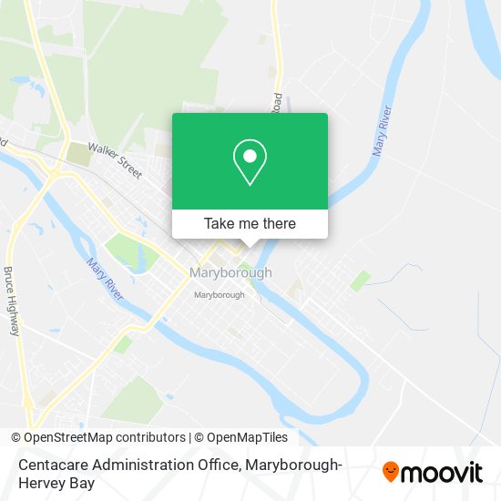 Centacare Administration Office map