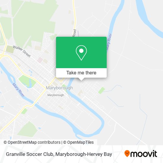 Granville Soccer Club map
