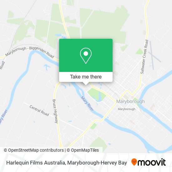 Harlequin Films Australia map