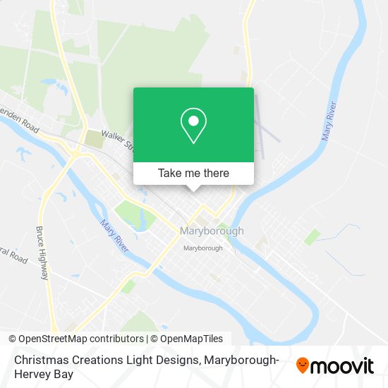 Christmas Creations Light Designs map