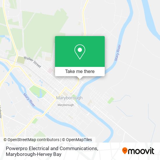 Powerpro Electrical and Communications map