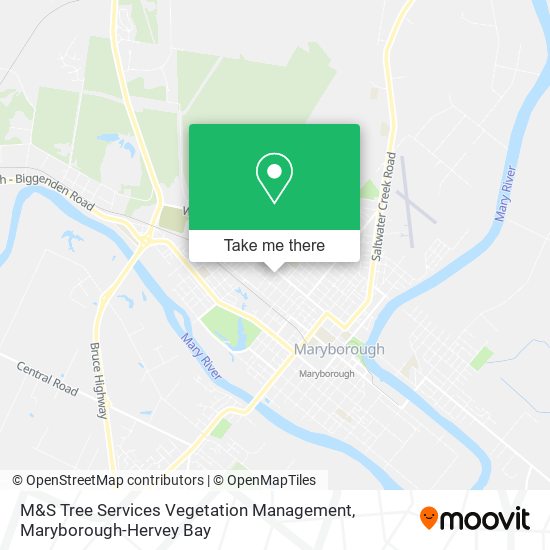 M&S Tree Services Vegetation Management map