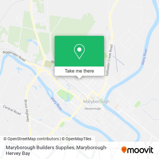 Maryborough Builders Supplies map