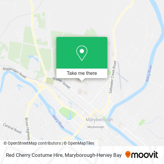 Red Cherry Costume Hire map