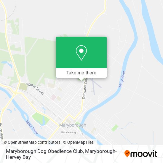 Maryborough Dog Obedience Club map