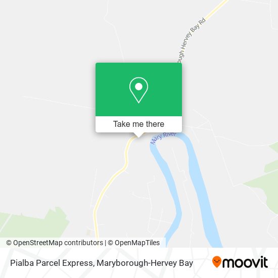 Pialba Parcel Express map