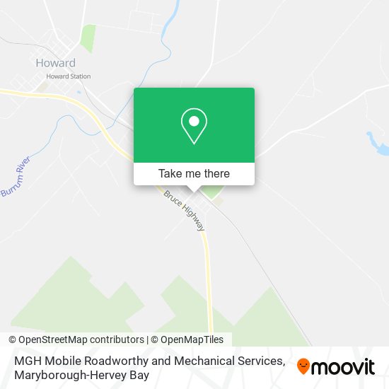 MGH Mobile Roadworthy and Mechanical Services map