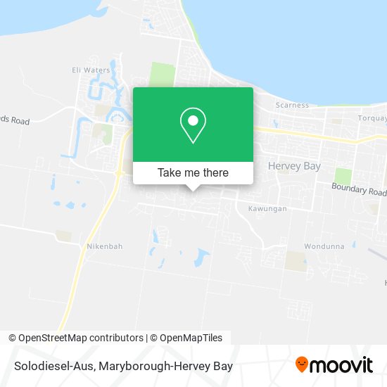 Solodiesel-Aus map