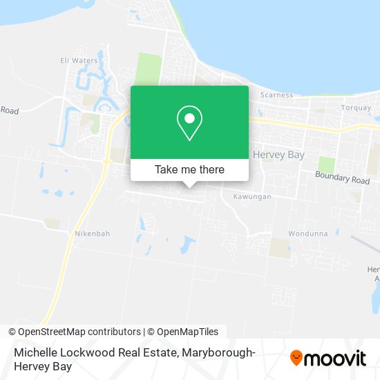 Michelle Lockwood Real Estate map