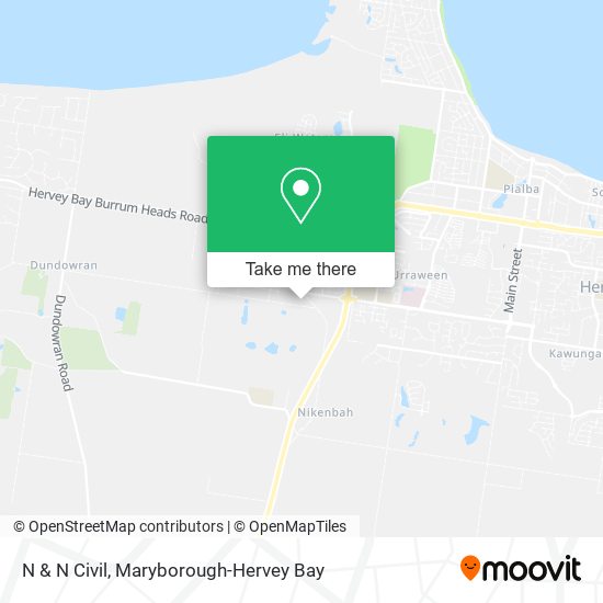 N & N Civil map