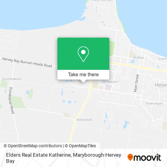 Mapa Elders Real Estate Katherine