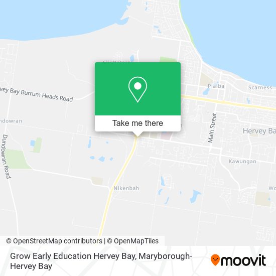 Grow Early Education Hervey Bay map