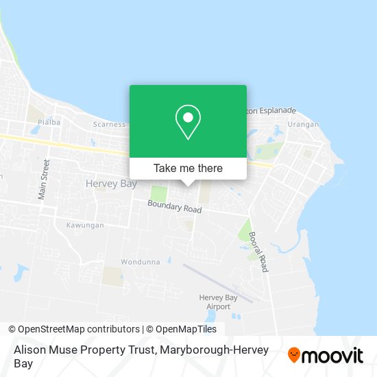 Alison Muse Property Trust map