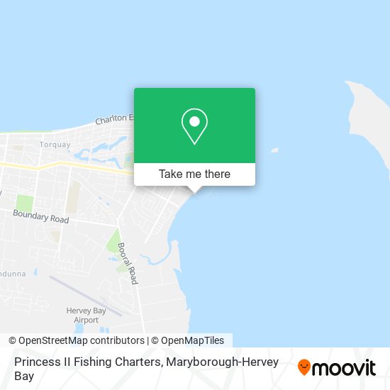 Princess II Fishing Charters map