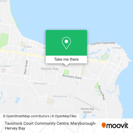 Tavistock Court Community Centre map