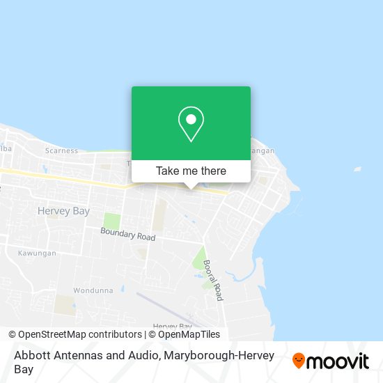 Abbott Antennas and Audio map
