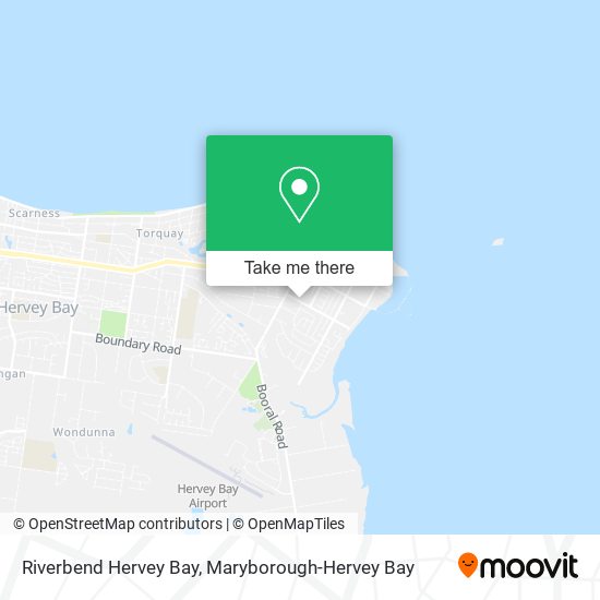 Riverbend Hervey Bay map