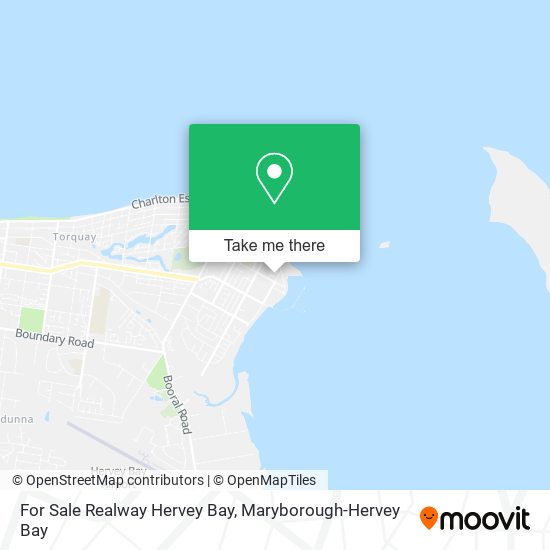 For Sale Realway Hervey Bay map