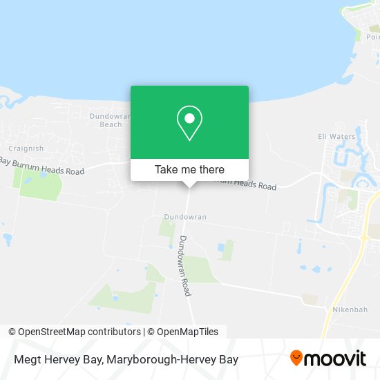 Megt Hervey Bay map