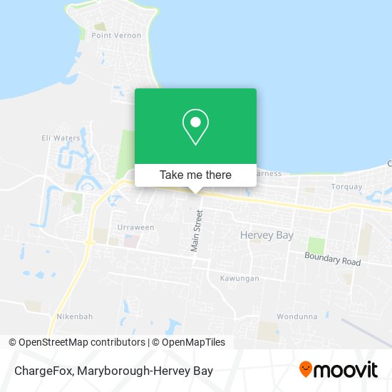 ChargeFox map