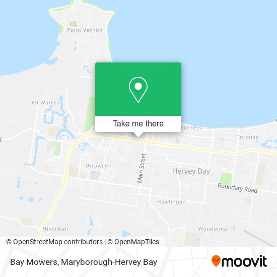 Mapa Bay Mowers