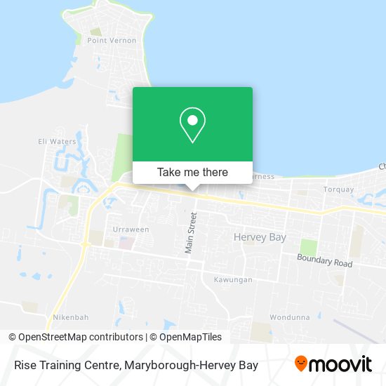 Rise Training Centre map