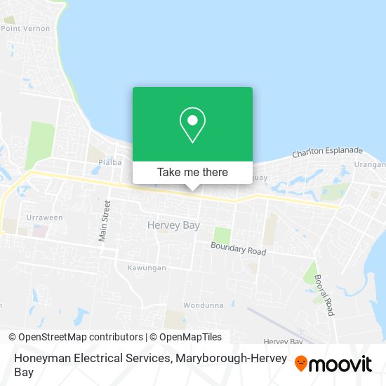 Mapa Honeyman Electrical Services