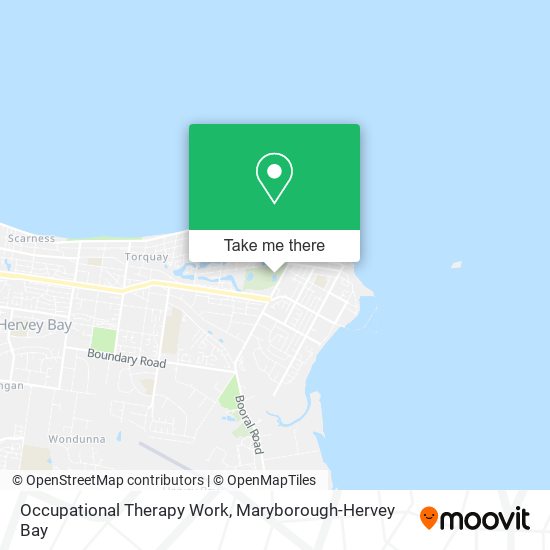 Occupational Therapy Work map