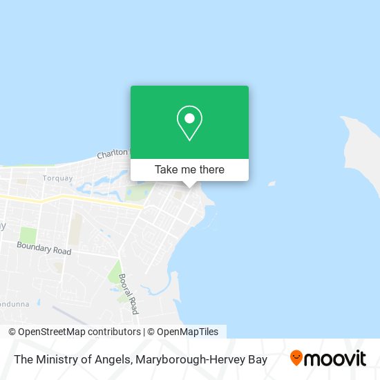 The Ministry of Angels map