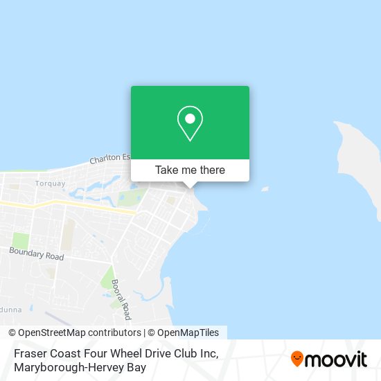 Fraser Coast Four Wheel Drive Club Inc map