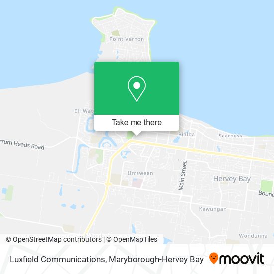 Mapa Luxfield Communications