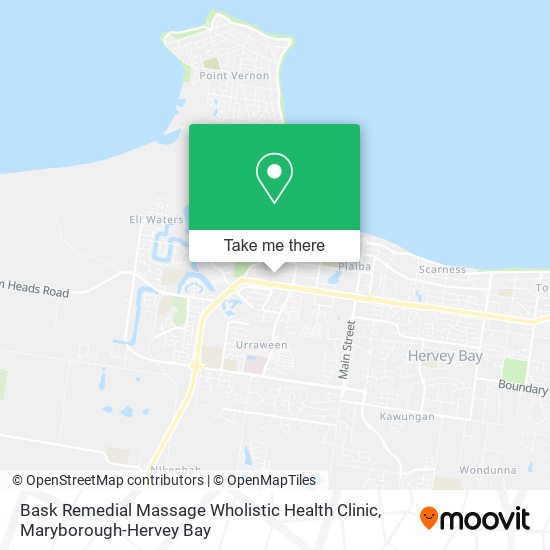 Bask Remedial Massage Wholistic Health Clinic map