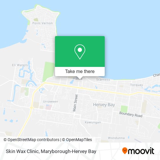 Skin Wax Clinic map