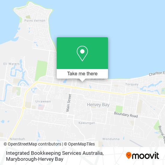 Integrated Bookkeeping Services Australia map