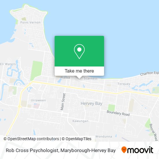 Rob Cross Psychologist map