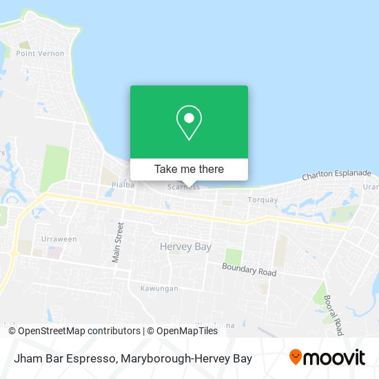 Jham Bar Espresso map