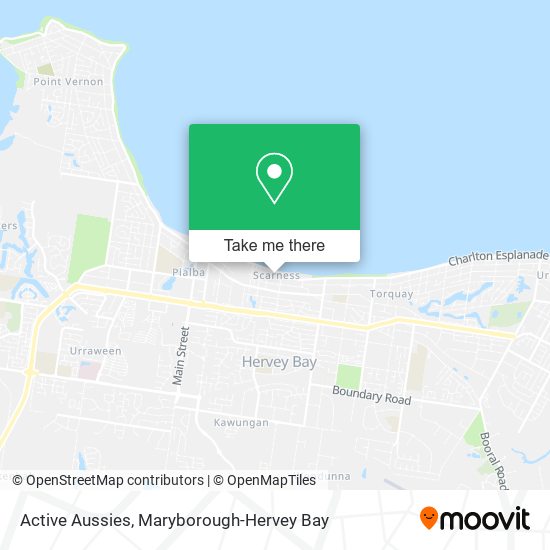 Mapa Active Aussies