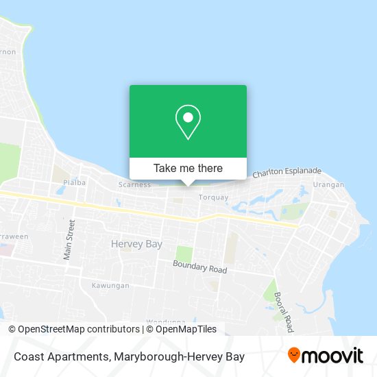 Coast Apartments map