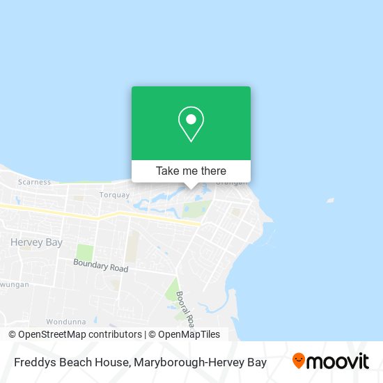 Mapa Freddys Beach House