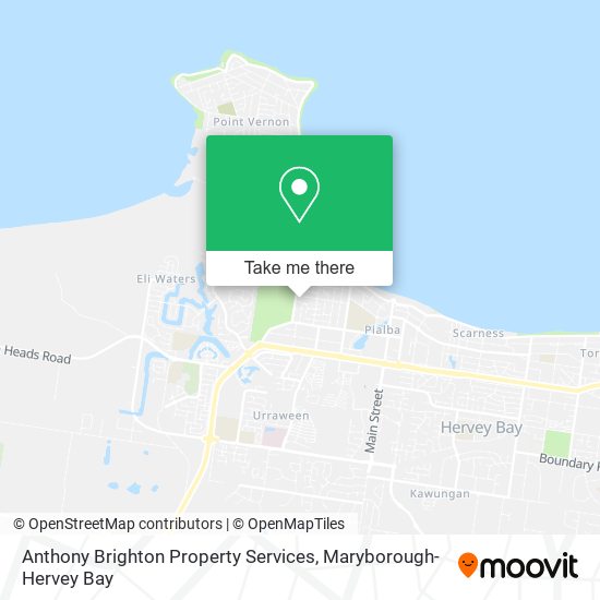 Anthony Brighton Property Services map