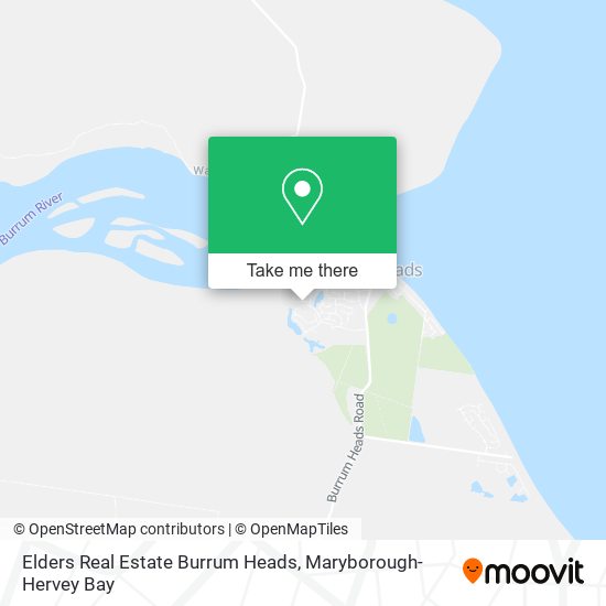 Elders Real Estate Burrum Heads map