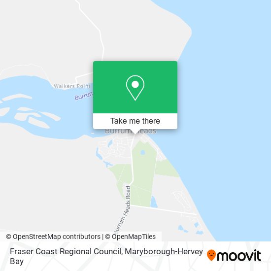 Fraser Coast Regional Council map