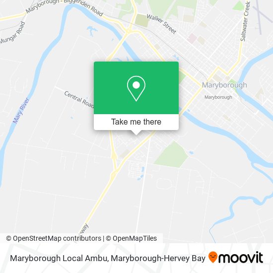 Maryborough Local Ambu map