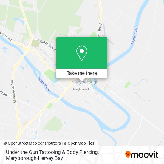 Under the Gun Tattooing & Body Piercing map