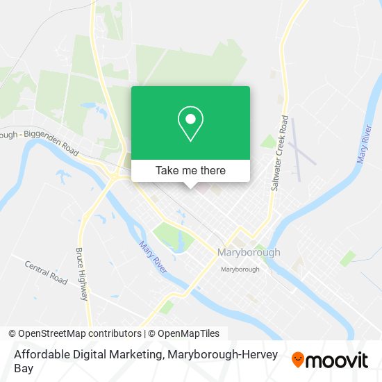 Affordable Digital Marketing map