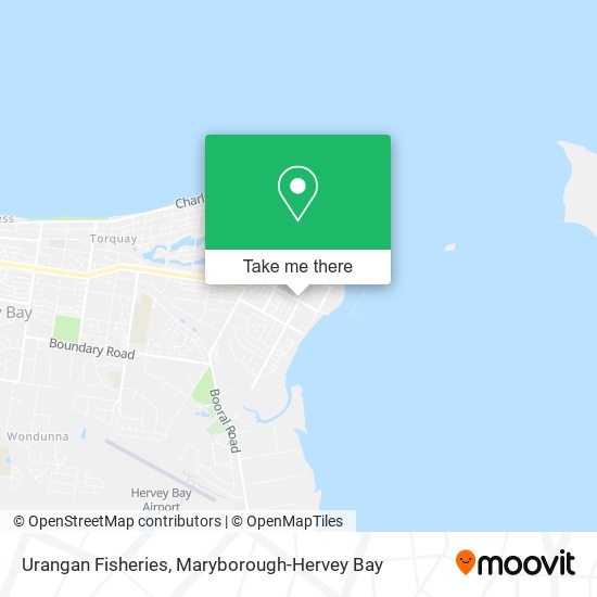 Urangan Fisheries map