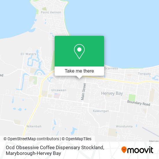 Ocd Obsessive Coffee Dispensary Stockland map