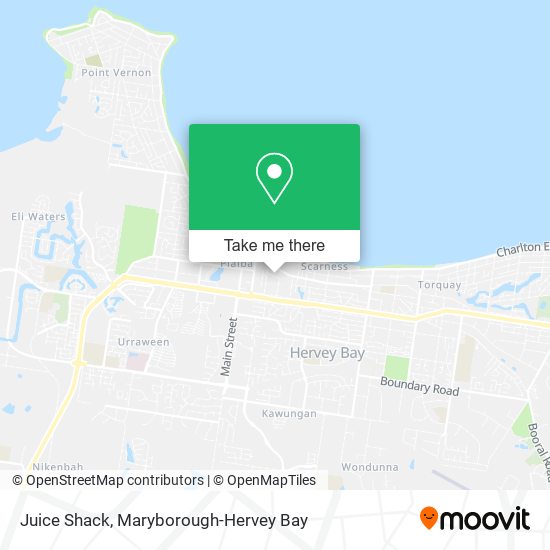 Juice Shack map