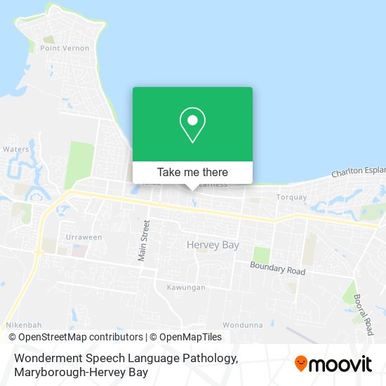 Wonderment Speech Language Pathology map