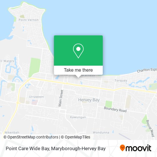 Point Care Wide Bay map